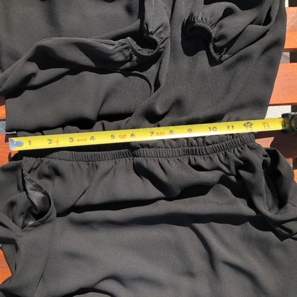 SOExpress Black Dress W/Pockets - Picture 6 of 8